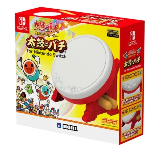 【Nintendo 任天堂】NS Switch HORI 太鼓達人專用鼓 控制器(含鼓棒 遊戲軟體需另購)