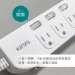 【KINYO】3開3插+3USB延長線 1.8M(CGU333-6)
