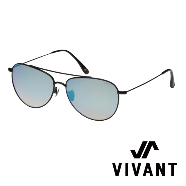 【VIVANT】韓國 率性飛行員框 太陽眼鏡(黑 - voller BLK)