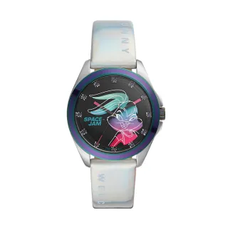 【FOSSIL 官方旗艦館】Space Jam 怪物奇兵 Lola 限量套錶組 白色矽膠錶帶 指針手錶 36MM LE1127SET