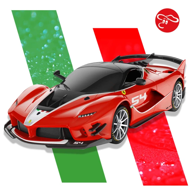【Ferrari 法拉利】[瑪琍歐玩具] 2.4G 1:24 Ferrari FXX K Evo 授權遙控車/79300(2.4G遙控系統)