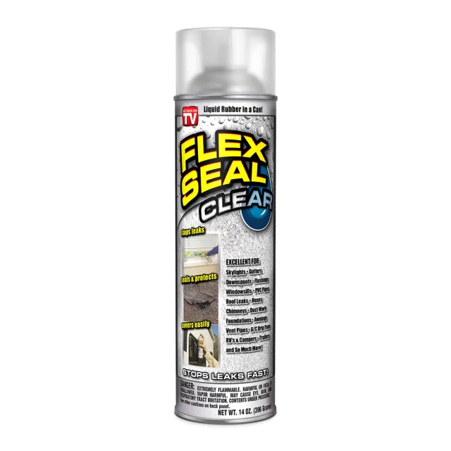 【Flex Seal】飛速防水填縫噴劑-原廠正品396ml(防水 止漏 填縫 防銹 防腐蝕)