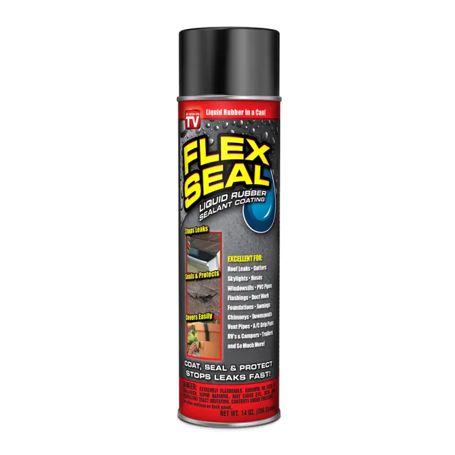 【Flex Seal】飛速防水填縫噴劑-原廠正品396ml(防水 止漏 填縫 防銹 防腐蝕)