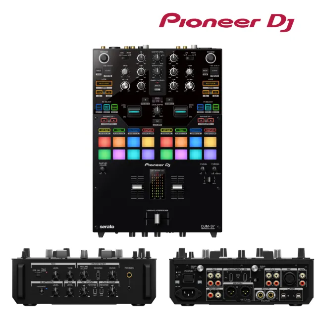 【Pioneer DJ】DJM-S7進階款雙軌混音器(原廠公司貨)