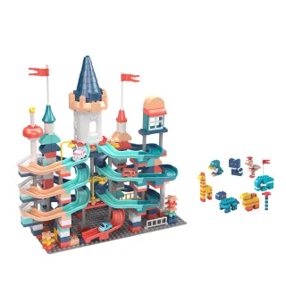 【OCHO】雙城奇謀 積木城堡大顆粒積木兒童玩具組(積木玩具 兒童玩具 兒童禮物 城堡)