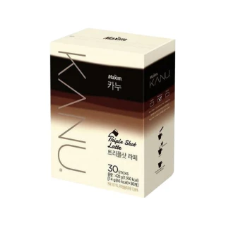 【Maxim】KANU Triple Latte 漸層奶香三倍濃縮拿鐵咖啡(14gx30入)