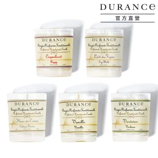 【DURANCE 朵昂思】手工精油蠟燭 75g 大地系列公司貨(多款可選[香草/虞美人/馬鞭草/棉花田/無花果樹])