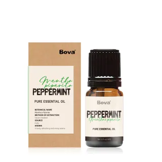 【Bova 法柏精品香氛】法柏天然薄荷精油10ml(草本香調  單方精油)