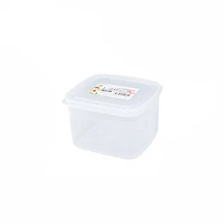 【NAKAYA】日本製方形透明收納/食物保鮮盒(1200ML)