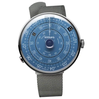 【klokers 庫克】KLOK-01-D7 午夜藍錶頭+米蘭錶帶