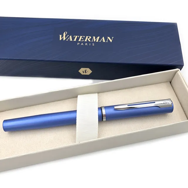 【WATERMAN】威迪文 雅律系列 藍色 F尖 鋼筆