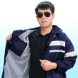 【Sanho 三和牌】輕量兩節式勤務型反光雨衣｜原料來自台灣(深藍色/台灣團隊監製  現貨)