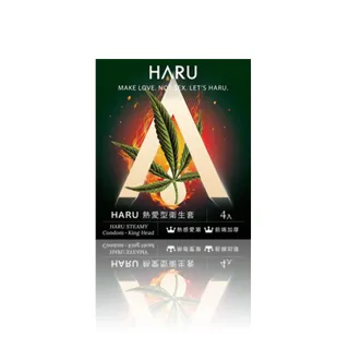 【保險套世界】Haru含春_熱愛型保險套(4入/盒)