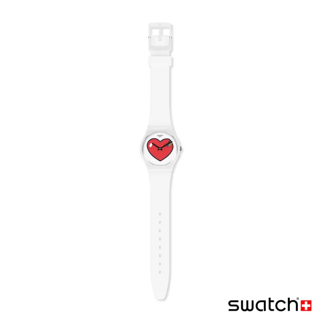 【SWATCH】Gent 原創系列手錶LOVE OCLOCK 男錶 女錶 瑞士錶 錶(34mm)