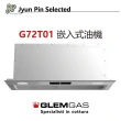 【Jyun Pin 駿品裝修】嚴選嵌入式油機 G72T01