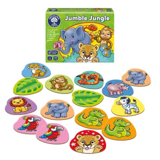 【Orchard Toys】幼兒桌遊-淘氣大貓(Jumble Jungle)