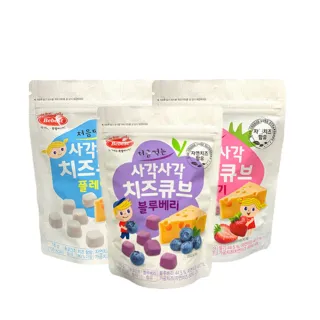 【Naeiae】韓國Bebest 幼兒起司球16g x2(原味/草莓/藍莓任選二)