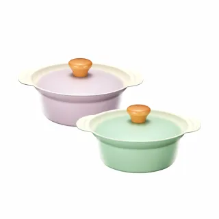 【台隆手創館】日本和平 粉彩陶瓷塗層小鍋/湯鍋-18cm(1-2人份)