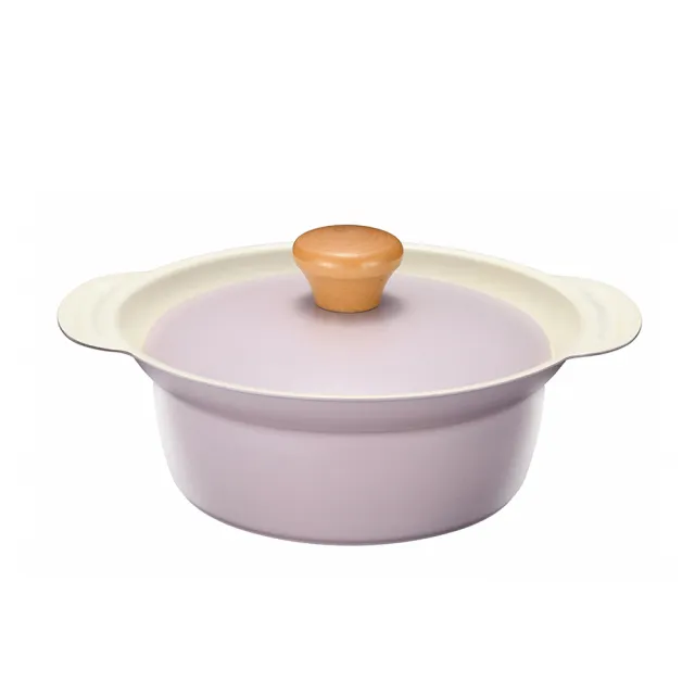 【台隆手創館】日本和平 粉彩陶瓷塗層小鍋/湯鍋-18cm(1-2人份)