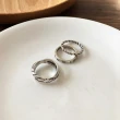 【00:00】韓國設計復古感作舊刻字個性3件套戒指(個性戒指 刻字戒指)