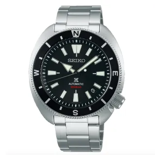 【SEIKO 精工】PROSPEX 200米潛水機械腕錶-黑面_SK028(4R35-04Y0D/SRPH17K1 陸龜)