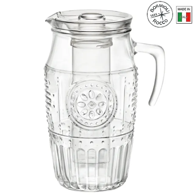【Bormioli Rocco】義大利浪漫壺 1800ml Romantic系列(水壺 玻璃壺)