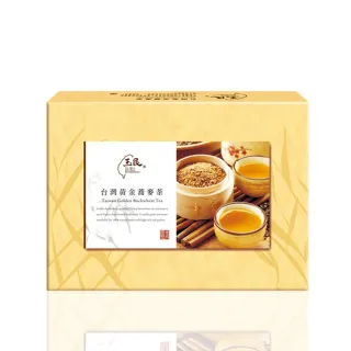 【玉民】台灣100%黃金蕎麥茶禮盒x12盒組(7gx40入/盒x12盒組)