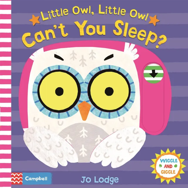 【Song Baby】Little Owl Little Owl Can’t You Sleep? 貓頭鷹睡不著嗎?(推拉書)