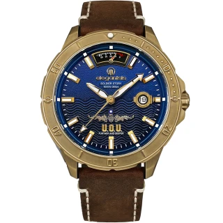 【elegantsis 愛樂時】青銅 海軍水下作業大隊限量機械錶(ELJO65AS-UOU-9B01LC)