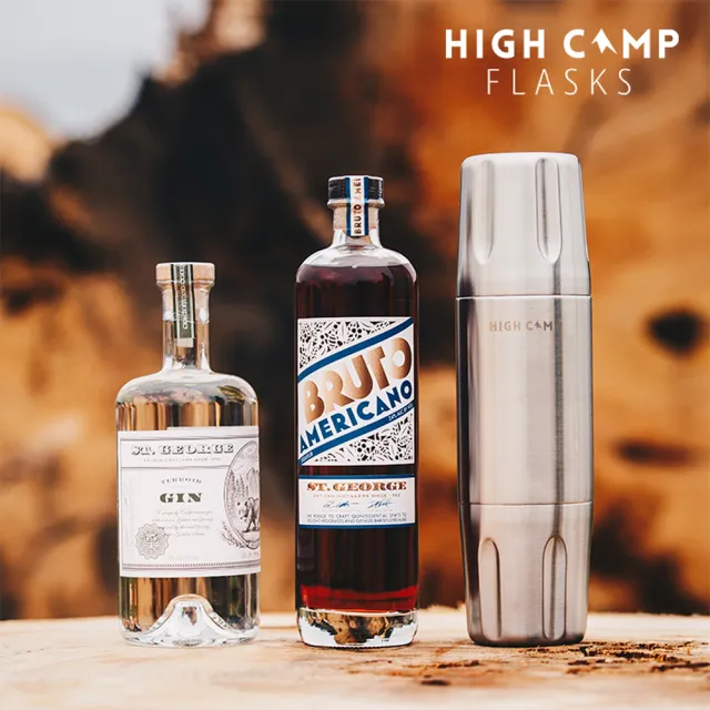 【High Camp Flasks】Firelight 750 Flask 酒瓶組(酒瓶、保溫、飲酒、質感、雞尾酒、戶外)