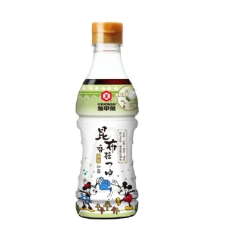 【龜甲萬】料亭和露擠壓瓶-昆布香菇360ml/罐