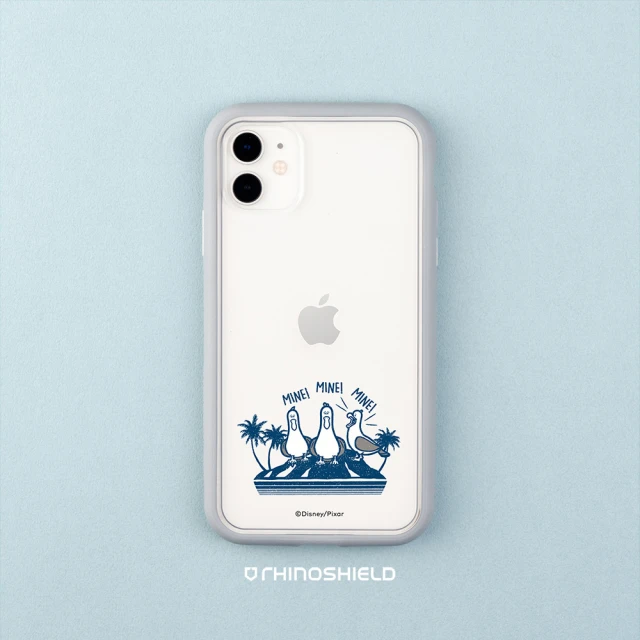 【RHINOSHIELD 犀牛盾】iPhone 13 mini/13 Pro/Max Mod NX邊框背蓋手機殼/海底總動員-海鷗(迪士尼)