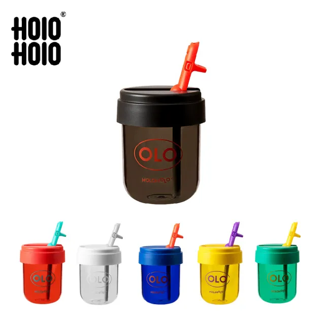 【Holoholo】Tonton Mini 吸管隨行杯－小（300ml／6色）(環保杯、吸管杯)
