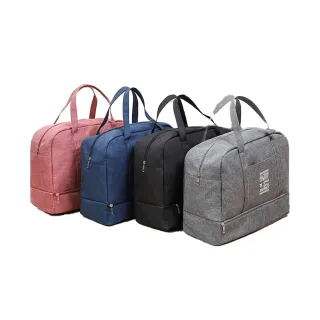 【J 精選】多功能耐磨乾濕分離手提旅行袋/行李袋/運動包(小型)