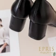 【EPRIS 艾佩絲】現貨 OL上班鞋尖頭粗跟系列5.5公分 上班面試必備高跟鞋 通勤鞋 21.5-26-經典黑(高跟鞋)