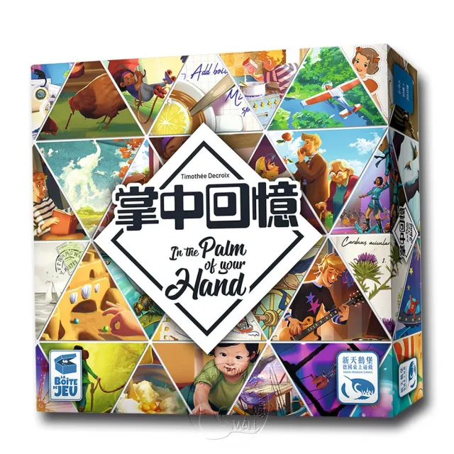 【新天鵝堡桌遊】掌中回憶 IN THE PALM OF YOUR HAND(全家一起來)