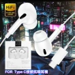 【City】U26 FOR Type C接頭 立體聲雙耳耳機/雙耳有線抗噪耳機麥克風 Hi-Res 接頭抗噪耳機(線控)