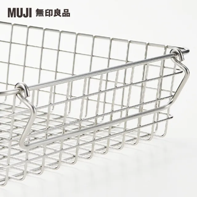 【MUJI 無印良品】不鏽鋼收納籃2