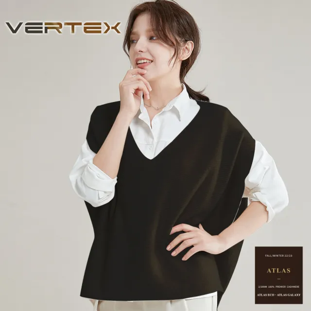VERTEX零極限100%羊絨名品背心1+1