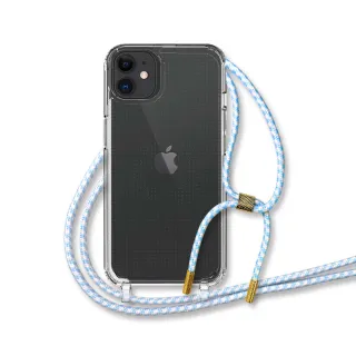 【o-one】Apple iPhone11 6.1吋 軍功II防摔斜背式掛繩手機殼