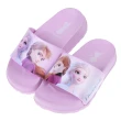 【布布童鞋】Disney冰雪奇緣姊妹情深紫色兒童厚底輕量拖鞋(B1P057F)