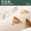 【Osun】高級客廳臥室羊絨圓形地毯加厚不起毛球防滑床邊地墊地毯(多款可選/特價商品CE442)