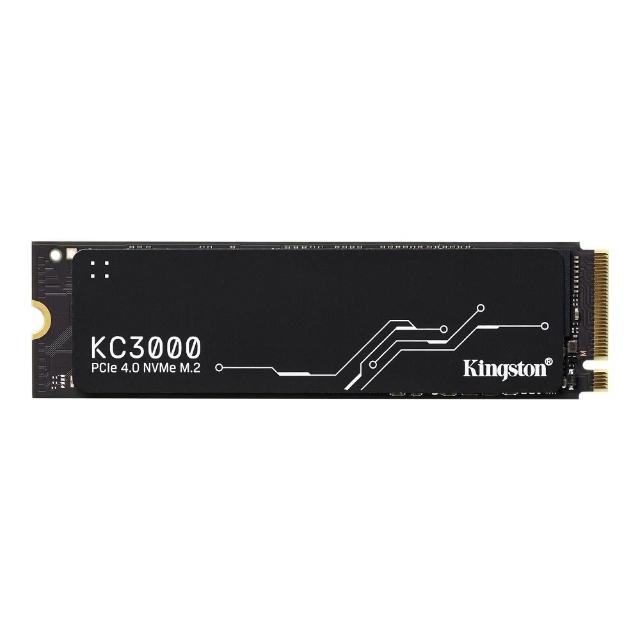 【Kingston 金士頓】KC3000 1TB M.2 2280 PCIe 4.0 ssd固態硬碟 ★SKC3000S/1024G 讀 7000M/寫 6000M