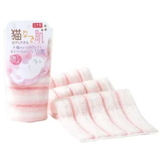 【台隆手創館】日本超柔泡立澡巾