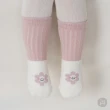 【Happy Prince】韓國製 Ruben珊瑚絨雙色拼接嬰兒童高筒襪(寶寶襪保暖襪)