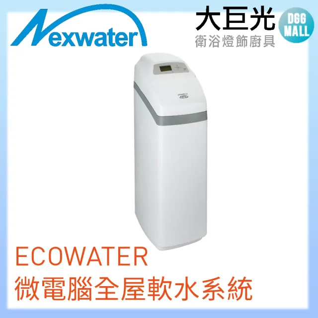【Norit 諾得】ECOWATER微電腦全屋軟水系統(925ECM)