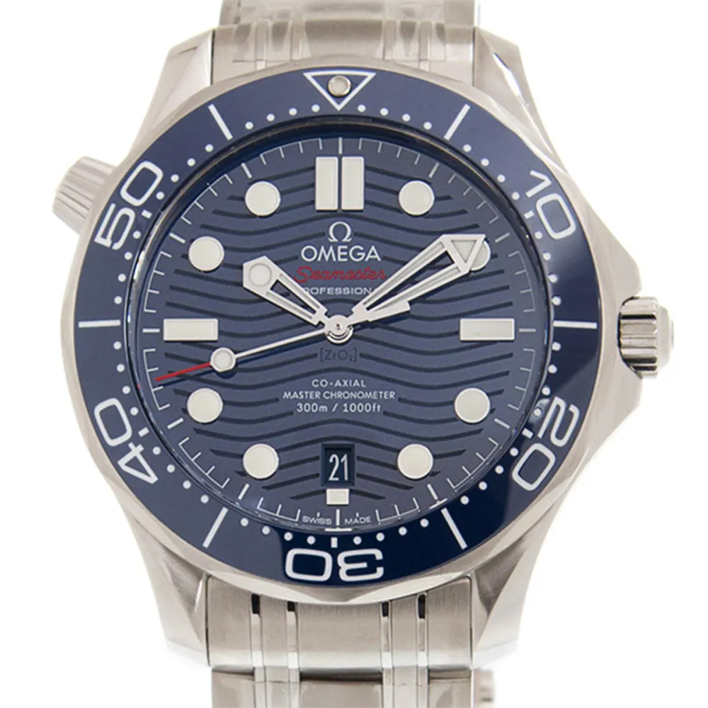 【OMEGA 歐米茄】Seamaster海馬潛水300米系列同軸擒縱天文台腕錶x藍面x42mm(210.30.42.20.03.001)