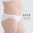 【Gennies 奇妮】孕婦內褲 LIGHT無痕低腰內褲(黑)