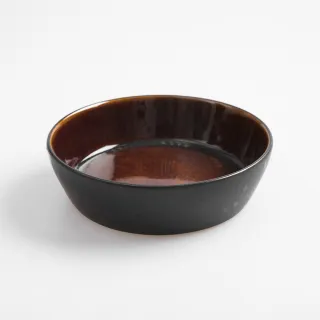 【HOLA】丹麥Bitz多用碗18cm-黑/琥珀