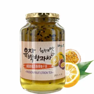 【柚和美】韓國蜂蜜百香果柚子茶沖泡果醬(1kg/罐)